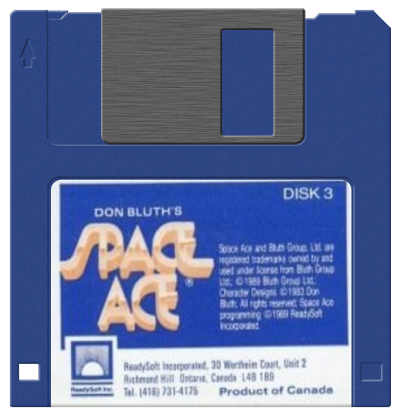Space Ace media 6 for Amiga